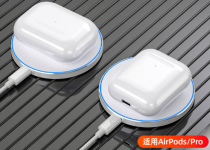苹果无线充电耳机盒充电教程