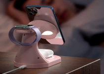 无线充磁吸夜灯：家居智能新宠