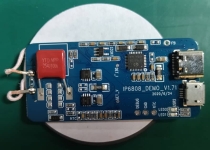 英集芯IP6808无线充电电路图（原理图+PCB+贴片图）详解，15W无线充电方案设计参考