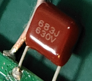 ip6808远距离无线充630V 683J CBB谐振电容