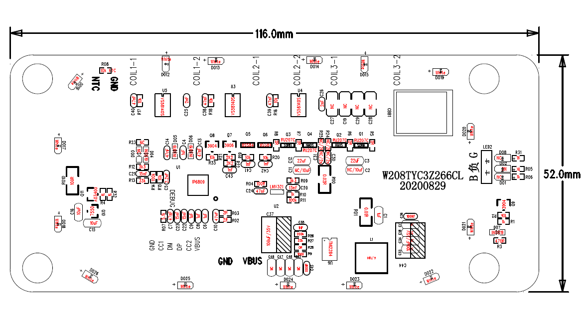 英集芯IP6809的应用方框图