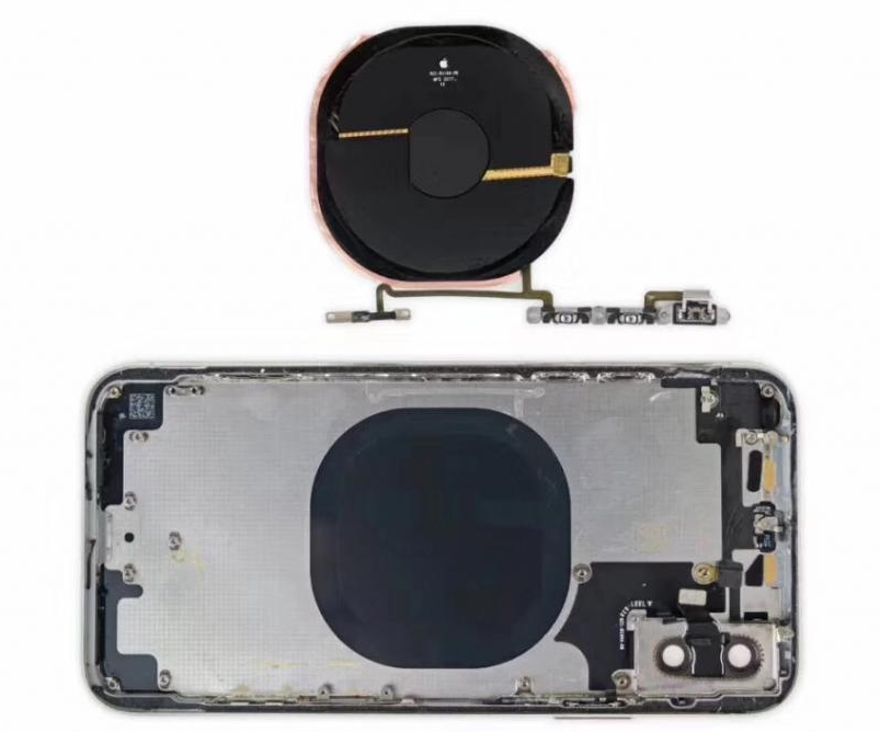 iphonexr无线充电线圈位置