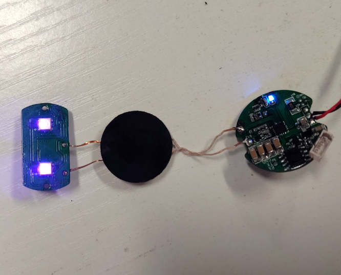 手电筒无线充电原理